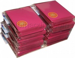 Dek Prot Standard Size Deck Protectors - Rose Red