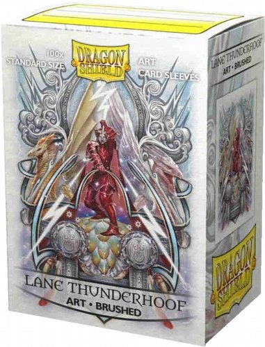 Dragon Shield Art Card Sleeves Display Box - Brushed Lane Thunderhoof Coat of Arms