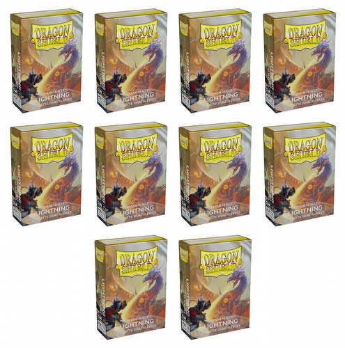 Dragon Shield Japanese (Yu-Gi-Oh Size) Card Sleeves Box - Matte Dual Lightning