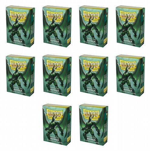 Dragon Shield Japanese (Yu-Gi-Oh Size) Card Sleeves Box - Matte Dual Power