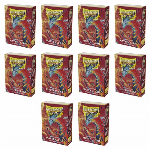 Dragon Shield Japanese (Yu-Gi-Oh Size) Matte Outer Sleeves Box