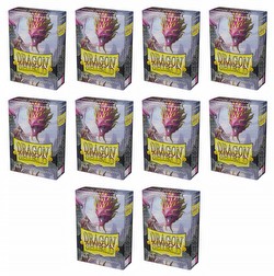 Dragon Shield Japanese (Yu-Gi-Oh Size) Card Sleeves Box - Matte Pink Diamond [10 packs]