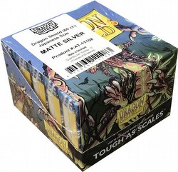 Dragon Shield Japanese (Yu-Gi-Oh Size) Card Sleeves Box - Matte Silver [10 packs]