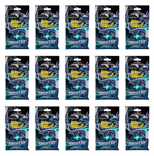 Dragon Shield Japanese (Yu-Gi-Oh Size) Perfect Fit Card Sleeves Box - Clear Topload