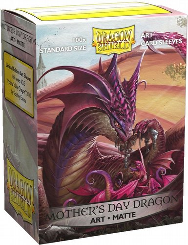 Dragon Shield Art Card Sleeves Display Box - Matte 2020 Mother