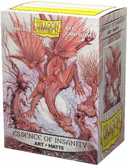 Dragon Shield Art Card Sleeves Display Pack - Matte Essence of Insanity