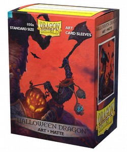 Dragon Shield Art Card Sleeves Display Pack - Matte Halloween Dragon
