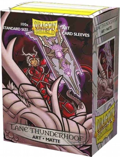 Dragon Shield Art Card Sleeves Display Box - Matte Art Lane Thunderhoof Portrait