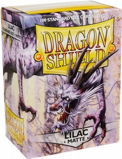 Dragon Shield Standard Size Card Game Sleeves Pack - Matte Lilac