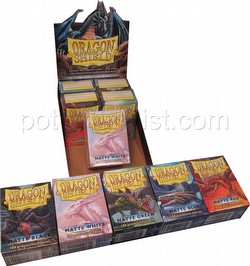 Dragon Shield Standard Size Card Game Sleeves Box - Matte Mixed Colors [Your Choice of Colors]