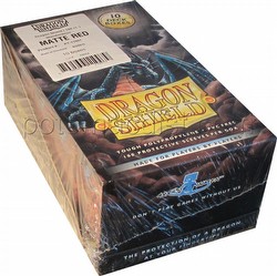Dragon Shield Standard Size Card Game Sleeves Box - Matte Red
