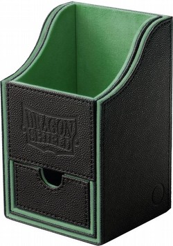Dragon Shield Nest+ 100 Deck Box - Black/Green
