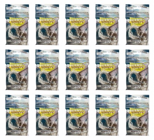 Dragon Shield Perfect Fit Sleeves Box - Clear Topload