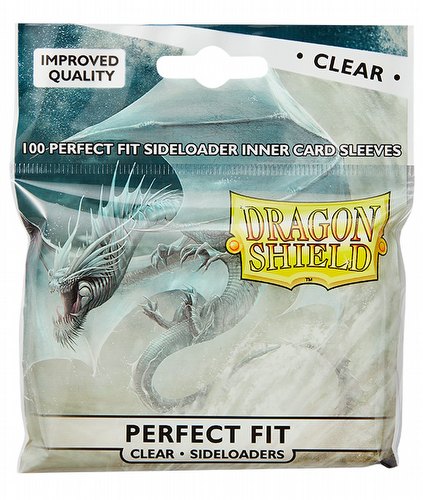 Dragon Shield Perfect Fit Side-Loading Sleeves - Clear [5 Packs]