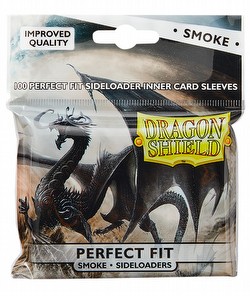 Dragon Shield Perfect Fit Side-Loading Sleeves - Smoke [5 Packs]