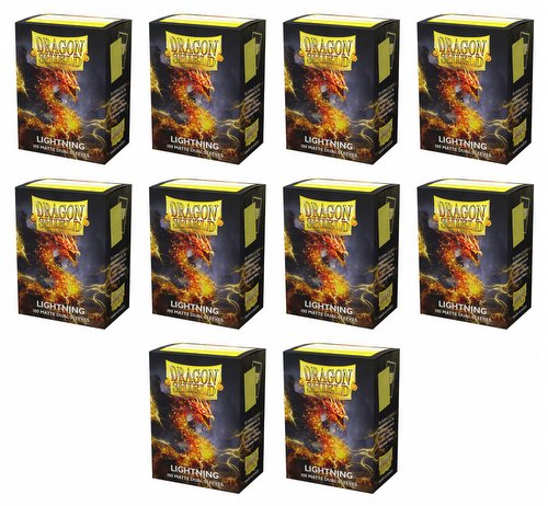 Dragon Shield Dual Sleeves Display Box - Matte Lightning