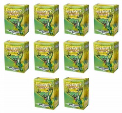 Dragon Shield Standard Size Card Game Sleeves Box - Matte Apple Green
