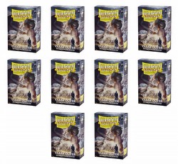 Dragon Shield Standard Size Matte Clear Outer Sleeves Case [50 packs]