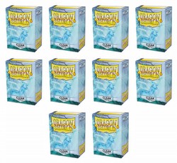 Dragon Shield Standard Size Card Game Sleeves Box - Matte Clear