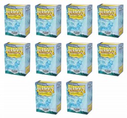 Dragon Shield Standard Size Card Game Sleeves Box - Matte Clear