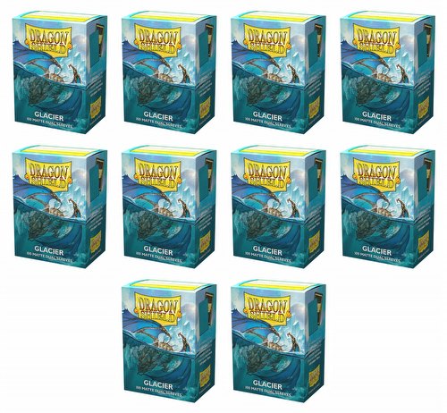 Dragon Shield Dual Sleeves Display Box - Matte Glacier