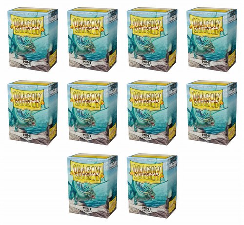Dragon Shield Standard Size Card Game Sleeves Box - Matte Mint