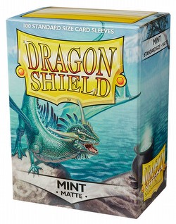 Dragon Shield Standard Size Card Game Sleeves Pack - Matte Mint