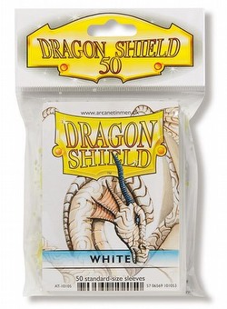 Dragon Shield Standard Sleeves Pack - White [50 sleeves]