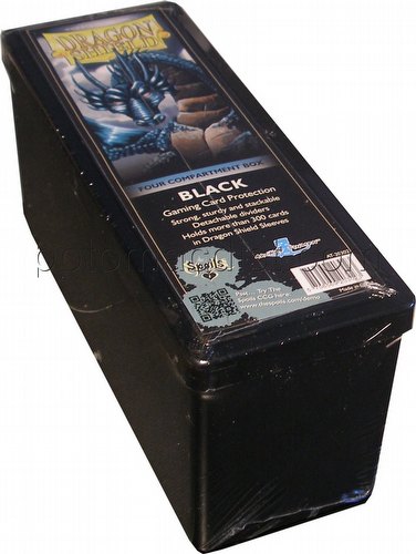 Dragon Shield Four Compartment Storage Box - Black