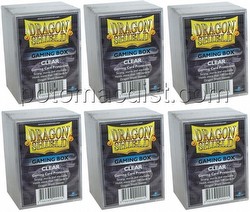 Dragon Shield Gaming Boxes (Deck Boxes) - Clear [6 deck boxes]