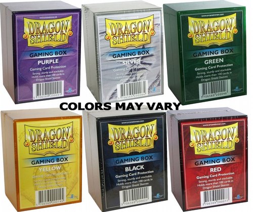 Dragon Shield Gaming Boxes (Deck Boxes) - Mixed Colors [6 deck boxes]