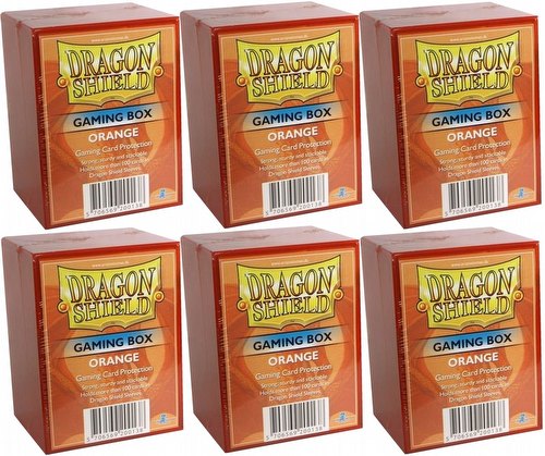 Dragon Shield Gaming Boxes (Deck Boxes) - Orange [6 deck boxes]