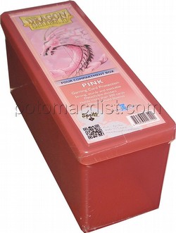 Dragon Shield Four Compartment Storage Box - Pink