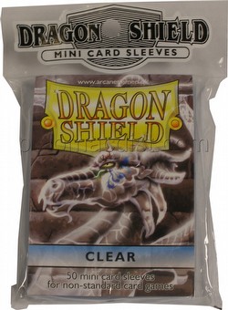 Dragon Shield Mini (Yu-Gi-Oh Size) Card Sleeves Pack - Clear