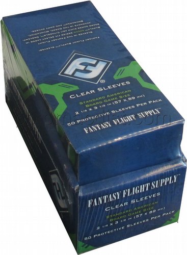 Fantasy Flight Board Game Sleeves Box - Standard American