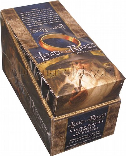 Fantasy Flight Standard Size Lord of the Rings Sleeves Box - Gandalf [10 packs]