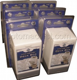Fantasy Flight White Deck Box Case [6 deck boxes]