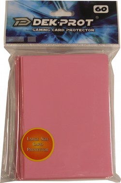 Dek Prot Standard Size Deck Protectors - Coral Pink