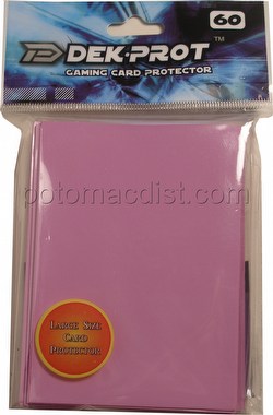 Dek Prot Standard Size Deck Protectors - Lilac Purple Case [30 packs]