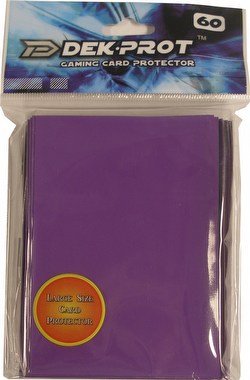 Dek Prot Standard Size Deck Protectors - Lavenders Purple