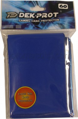 Dek Prot Standard Size Deck Protectors - Ocean Blue Case [30 packs]