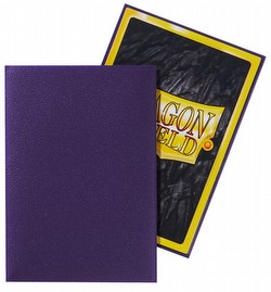 Dragon Shield Japanese (Yu-Gi-Oh Size) Card Sleeves Box - Matte Purple [10 packs]