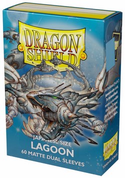 Dragon Shield Japanese (Yu-Gi-Oh Size) Card Sleeves Box - Matte Dual Lagoon