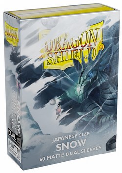Dragon Shield Japanese (Yu-Gi-Oh Size) Card Sleeves Box - Matte Dual Snow