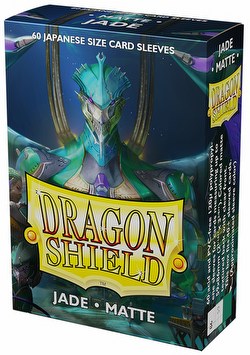 Dragon Shield Japanese (Yu-Gi-Oh Size) Card Sleeves Box - Matte Jade [10 packs]
