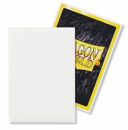 Dragon Shield Japanese (Yu-Gi-Oh Size) Card Sleeves Box - Classic White [10 packs]