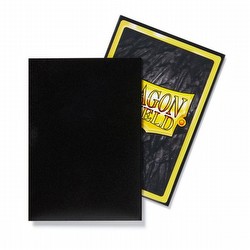 Dragon Shield Japanese (Yu-Gi-Oh Size) Card Sleeves Box - Matte Black [10 packs]