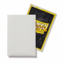 Dragon Shield Japanese (Yu-Gi-Oh Size) Card Sleeves - Matte White [5 packs]