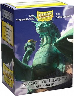 Dragon Shield Art Card Sleeves Display Box - Matte Dragon of Liberty