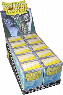 Dragon Shield Standard Size Card Game Sleeves Case - Matte Clear [5 boxes]